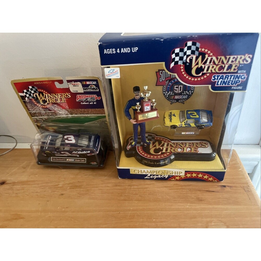 NASCAR Winners Circle Speedweeks Earnhardt Jr. #3 ACDelco  and 1986 Nascar Cup